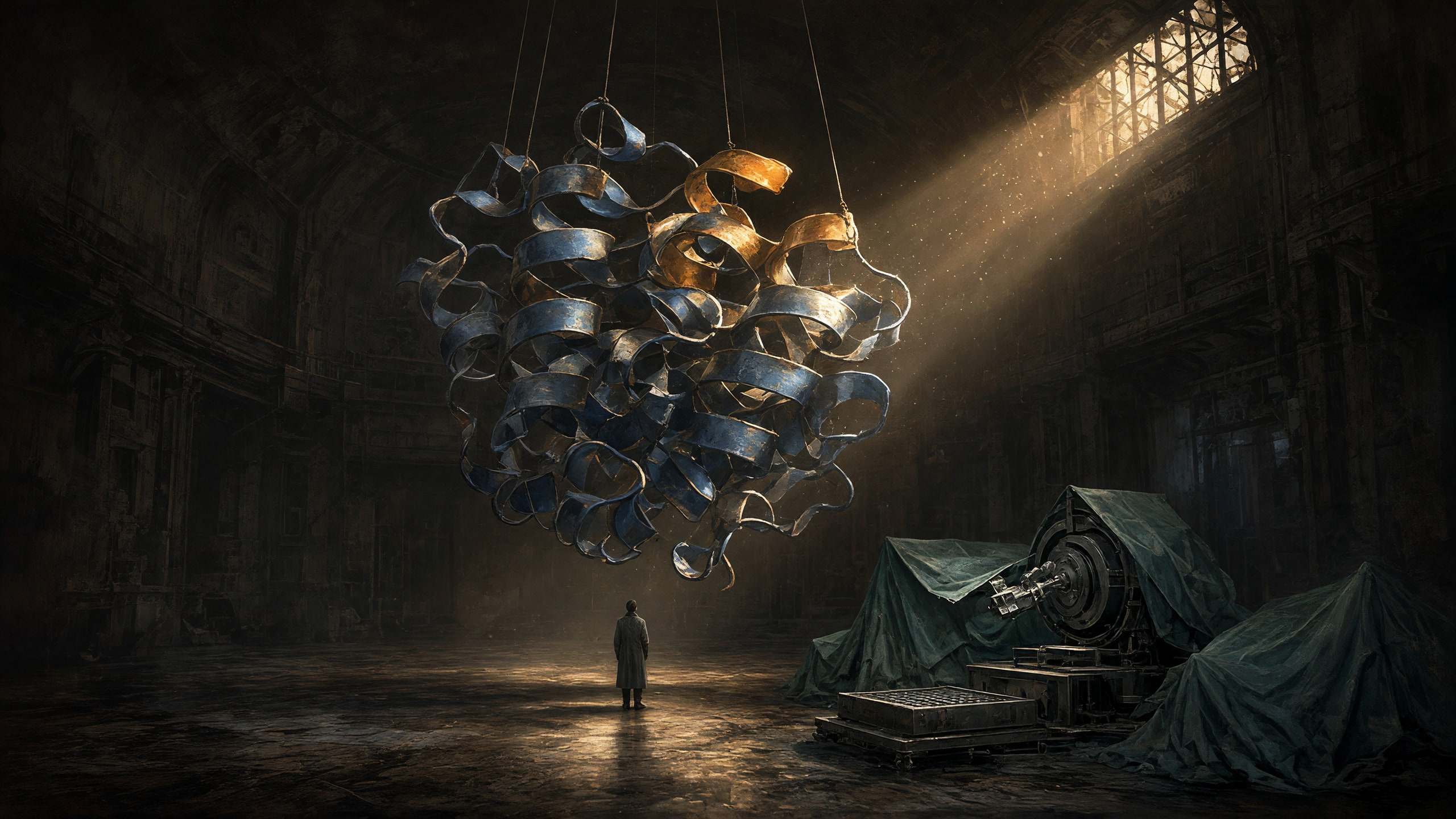 Ilustracja do tekstu „AlphaFold: co naprawdę zmienił, a czego nie”