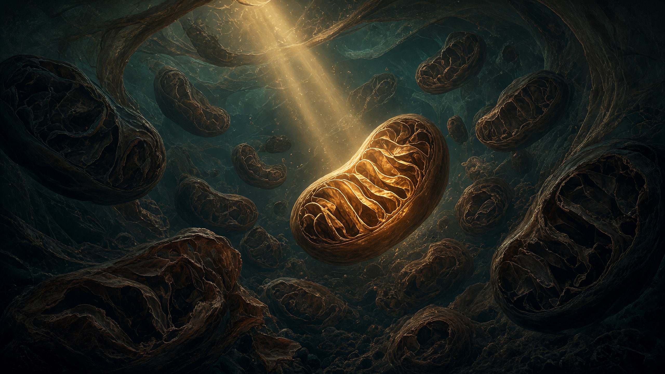 Ilustracja do tekstu „Mitochondria: elektrownie, które się zużywają”